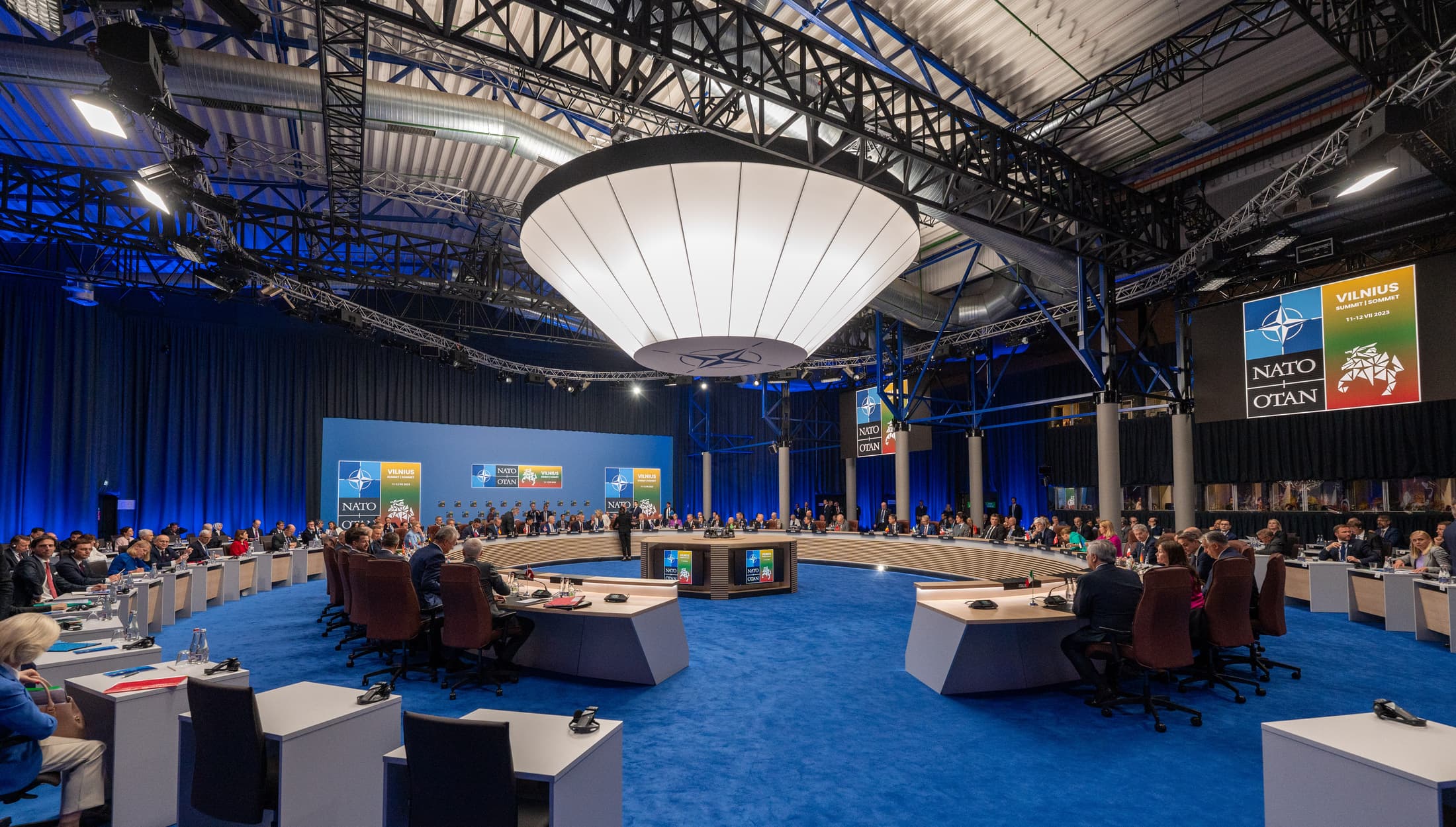 General view of the NATO Vilnius Summit, July, 11-12, 2023. Photo courtesy of NATO. 